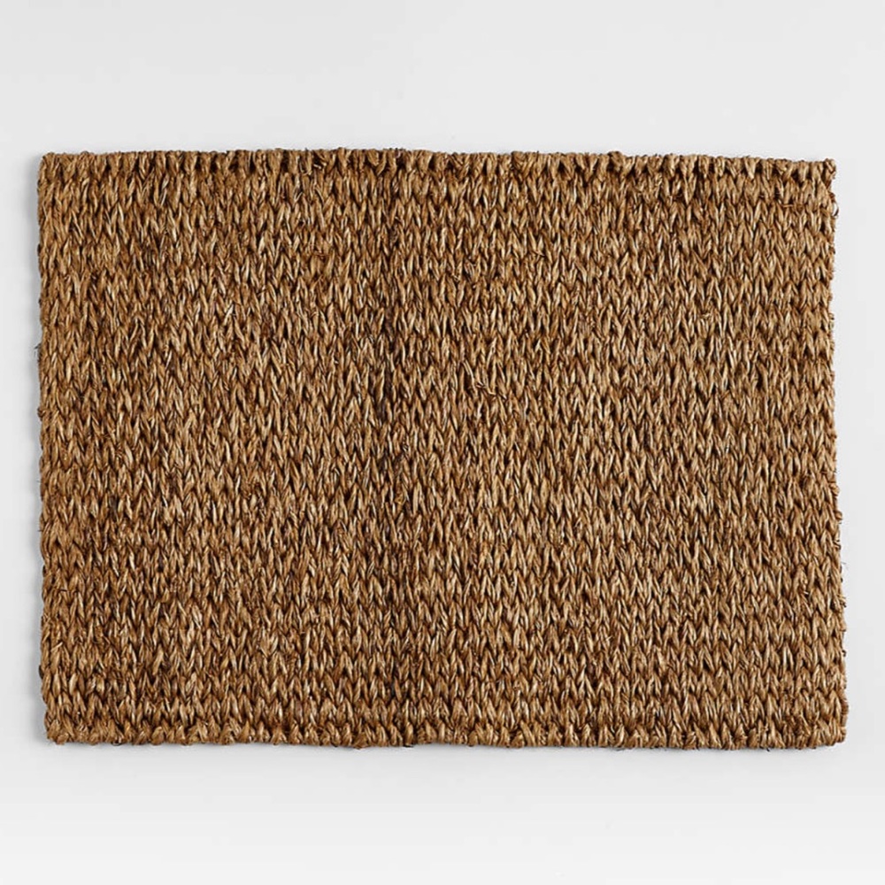 Set of 4 Crate & Barrel Natural Woven Placemats